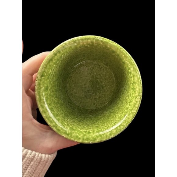 Bitossi Planter Pot Set 3 Londi Italy Pottery Floral Stripe Rosenthal Netter 4" - Picture 10 of 16